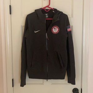 US Olympic Training Zip Up Hoodie